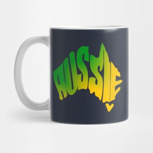 Aussie map Mug